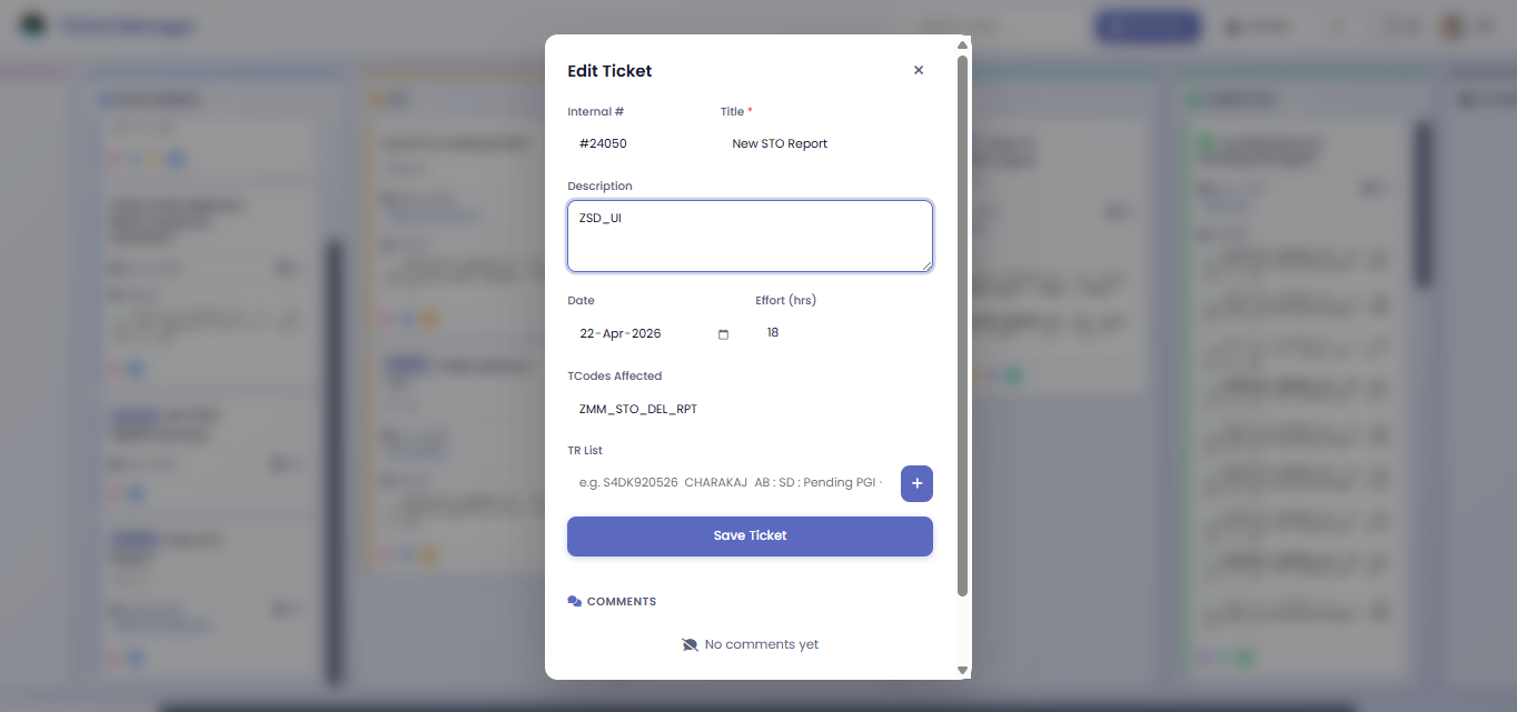 LankaTiles Ticket Manager