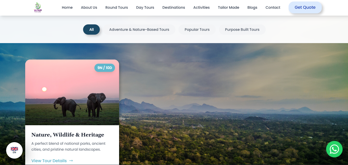 Altair Tours screenshot 1
